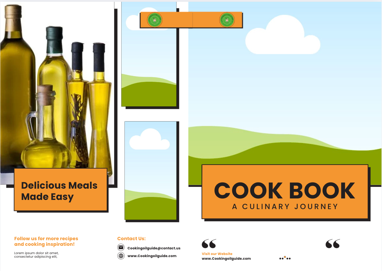 Elegant Recipe Brochure for Culinary Brands — Fully Editable 16-Page Template